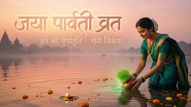 Jaya Parvati Vrat Completion &ndash; Sacred River Ritual
