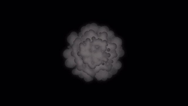 2d vfx explosion transparent backgorund with alpha channel