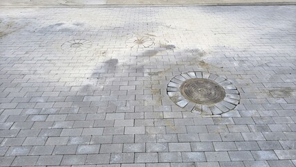 Budowa nawierzchni z betonowej kostki brukowej  © WalDec