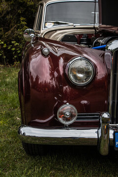 vintage car headlight