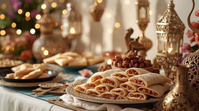 Middle Eastern dessert katayef