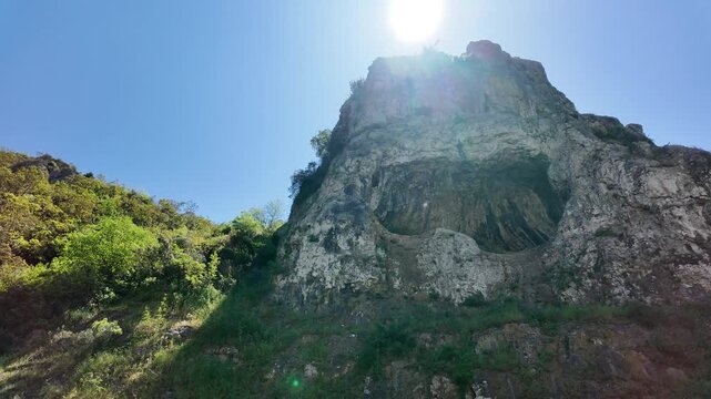 Ballikayalar Canyon is located in Gebze, Turkey. It is a popular tourist area.