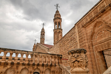 Mor Gabriel Monastery is the oldest surviving Syriac Orthodox monastery in the world. © muratti6868