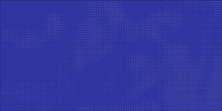 Abstract blue halftone dot pattern background with a subtle gradient, ideal for modern design, print materials, and digital textures
