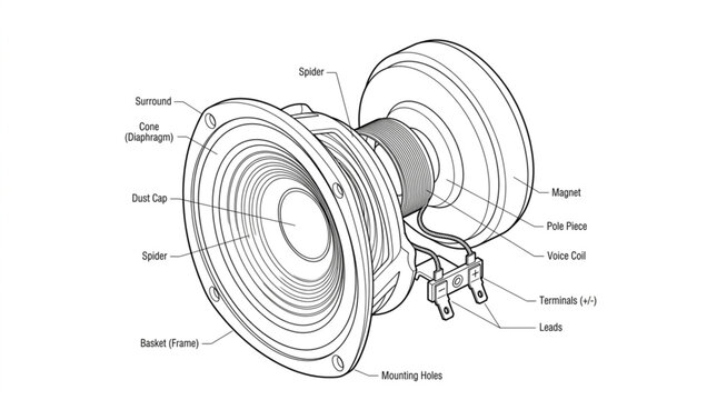 Detailed Diagram of Human Ear Anatomy and Function.