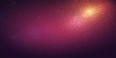 Abstract blue space background with stars, galaxy and nebula in a dark cosmic universe with glowing particles and purple deep space tones © Mitu