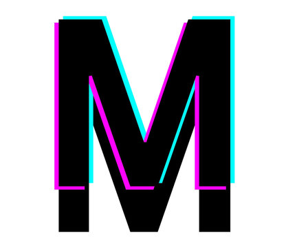 Modern glitch alphabet vector collection featuring bold cyberpunk-inspired typography with RGB neon effects. Perfect for t-shirt printing, streetwear branding, gaming graphics, posters, social media d