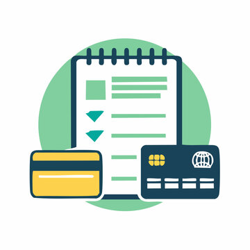 Credit Cards and Checklist Icon