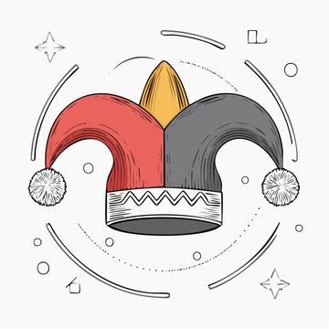 Jester Hat Illustration