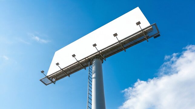Blank Outdoor in Daylight, Advertising Mockup with Natural Lighting