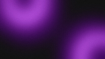 Obraz premium Dark purple gradient texture background with subtle grain noise