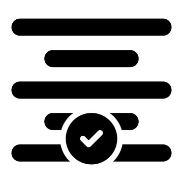 Align Center glyph icon