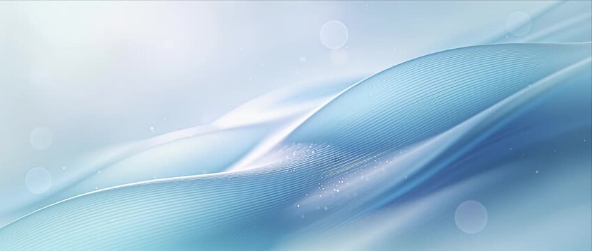 Abstract wave minimal background blue gradient soft light glow curve smooth flowing line motion modern clean design dreamy backdrop digital art illustration inspiration futuristic texture