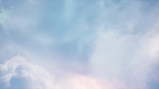 Chaotic Skies On The Background 83