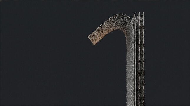 Quantum Dot Colloidal Array Size Gradient Fluorescence, Nanotechnology 3D Render
