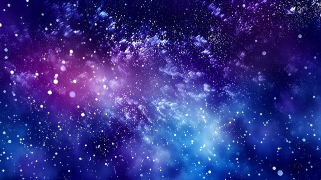 Digital blue and purple star pattern abstract background