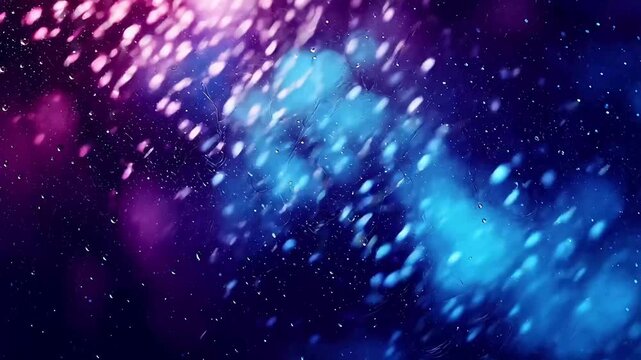 Digital blue and purple star pattern abstract background
