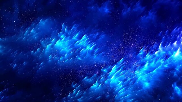 Digital blue and purple star pattern abstract background