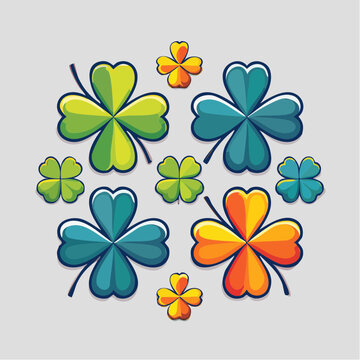 Four Leaf Clover Pattern