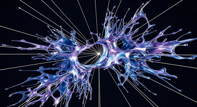 Vibrant Electric Pulse Energy Background.