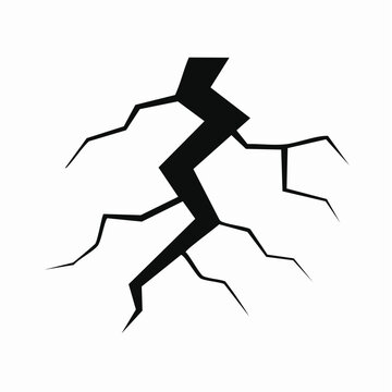 Black Crack Illustration