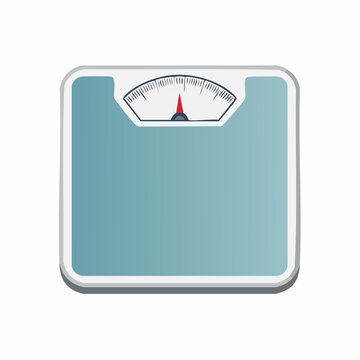 Bathroom Scale Illustration