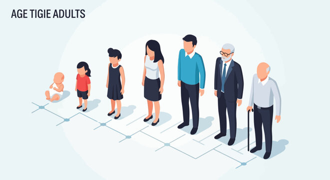 Diverse group of adults standing together.