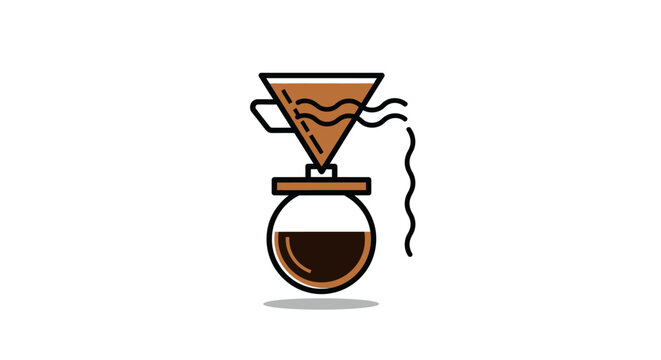 Coffee Pour Over Brewer Machine.