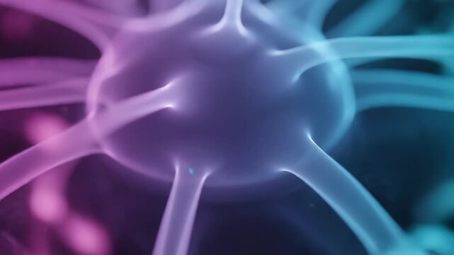 Abstract Plasma Ball Energy Discharge with Electric Filaments and Light Rays.