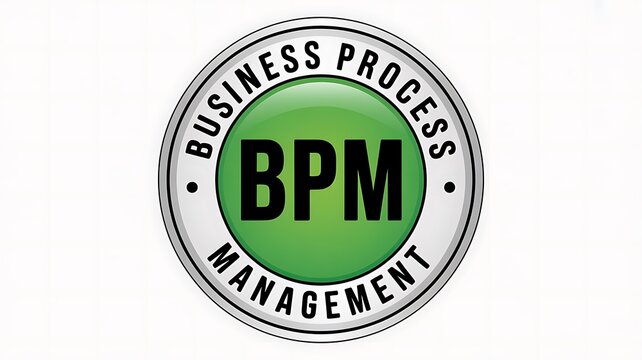 Business process management BPM, workflow optimization, efficiency improvement, productivity concept