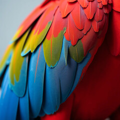 Obraz premium blue and yellow macaw