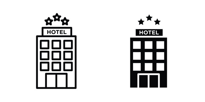 hotel icon symbol design vector illustration.