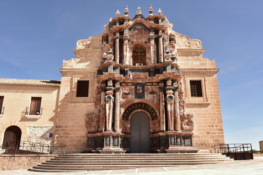 Basilica of the Most Holy True Cross in town Caravaca de la Cruz in Spain
