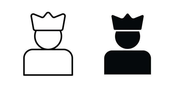 Premium User icon symbol design vector illustration.