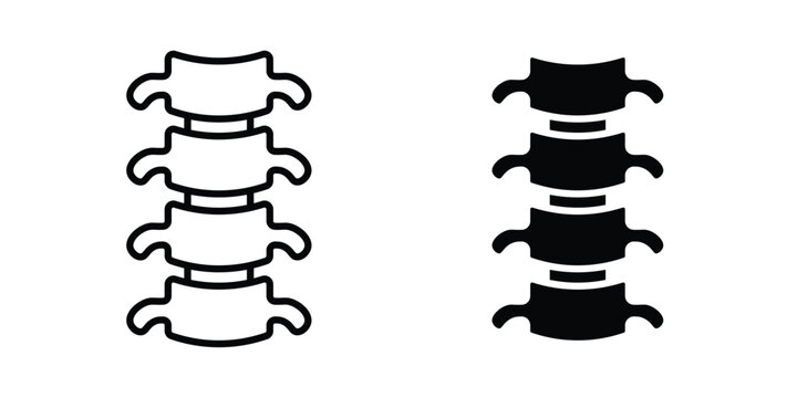 Spine icon symbol design vector illustration.
