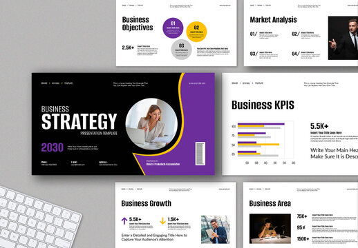 Business Strategy Presentation Template