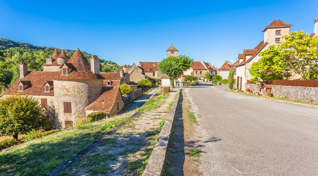 Autoire, Lot, Occitanie, France 