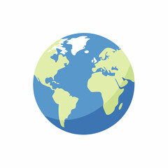 Obraz premium Stylized Globe Illustration