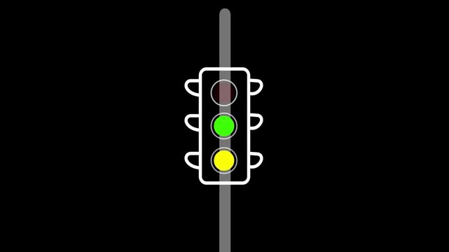  traffic light animation isolated white background
traffic signal icon animation safety symbol
transport control light motion graphic loop