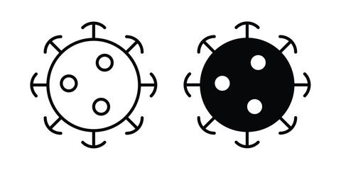 Fototapeta premium virus icon