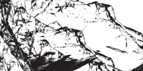 Obraz premium Abstract brushstroke texture on white background high quality
