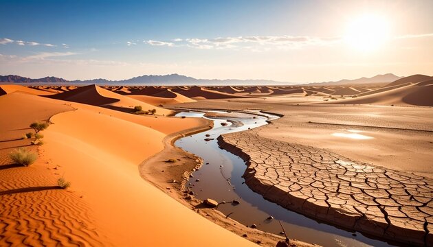 water scarcity and desertification
