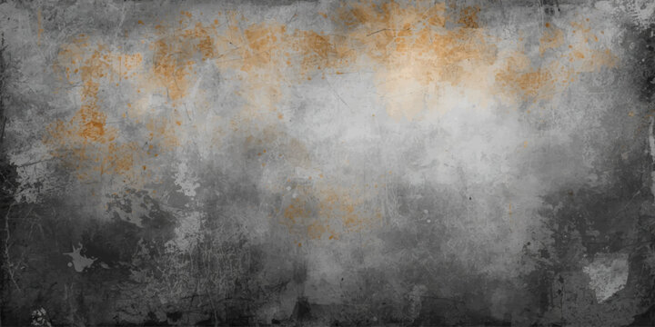 An aged, rusty metal background features a dark, grungy texture on a rough, vintage surface with a dirty, weathered pattern