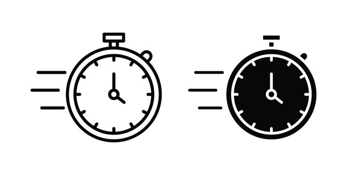 quick response icon. web black icon design.