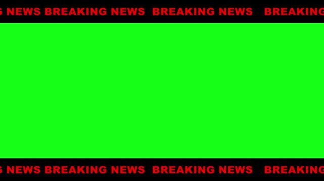 Breaking news lower third white screen overlay. TV broadcast style animated. template for live updates & news reports. loop background.