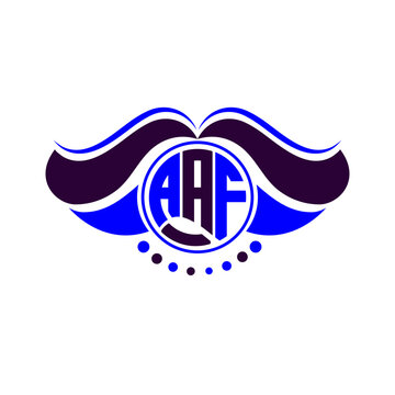 AAF letter logo creative design. AAF unique design