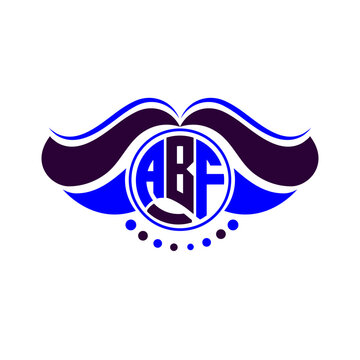 ABF letter logo creative design. ABF unique design