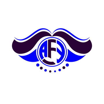 AFY letter logo creative design. AFY unique design