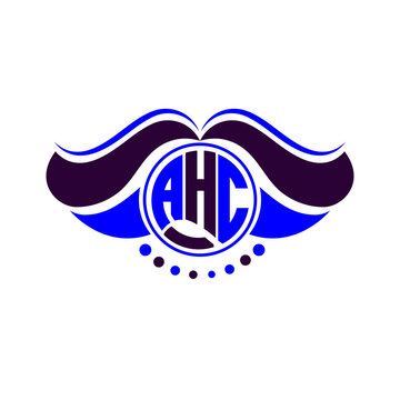 AHC letter logo creative design. AHC unique design