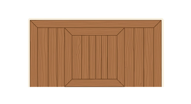 Horizontal wood panel texture with rectangular center pattern for wall cladding and carpentry project.